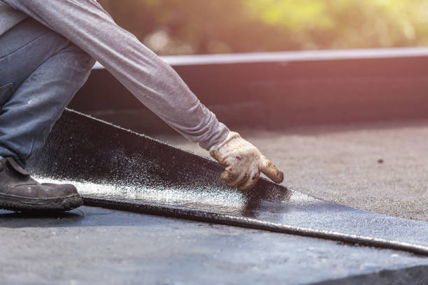 Professional Exterior Waterproofing technician working in Enon, VA